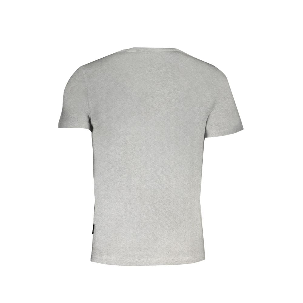 Napapijri Braunes Baumwoll-T-Shirt für Männer