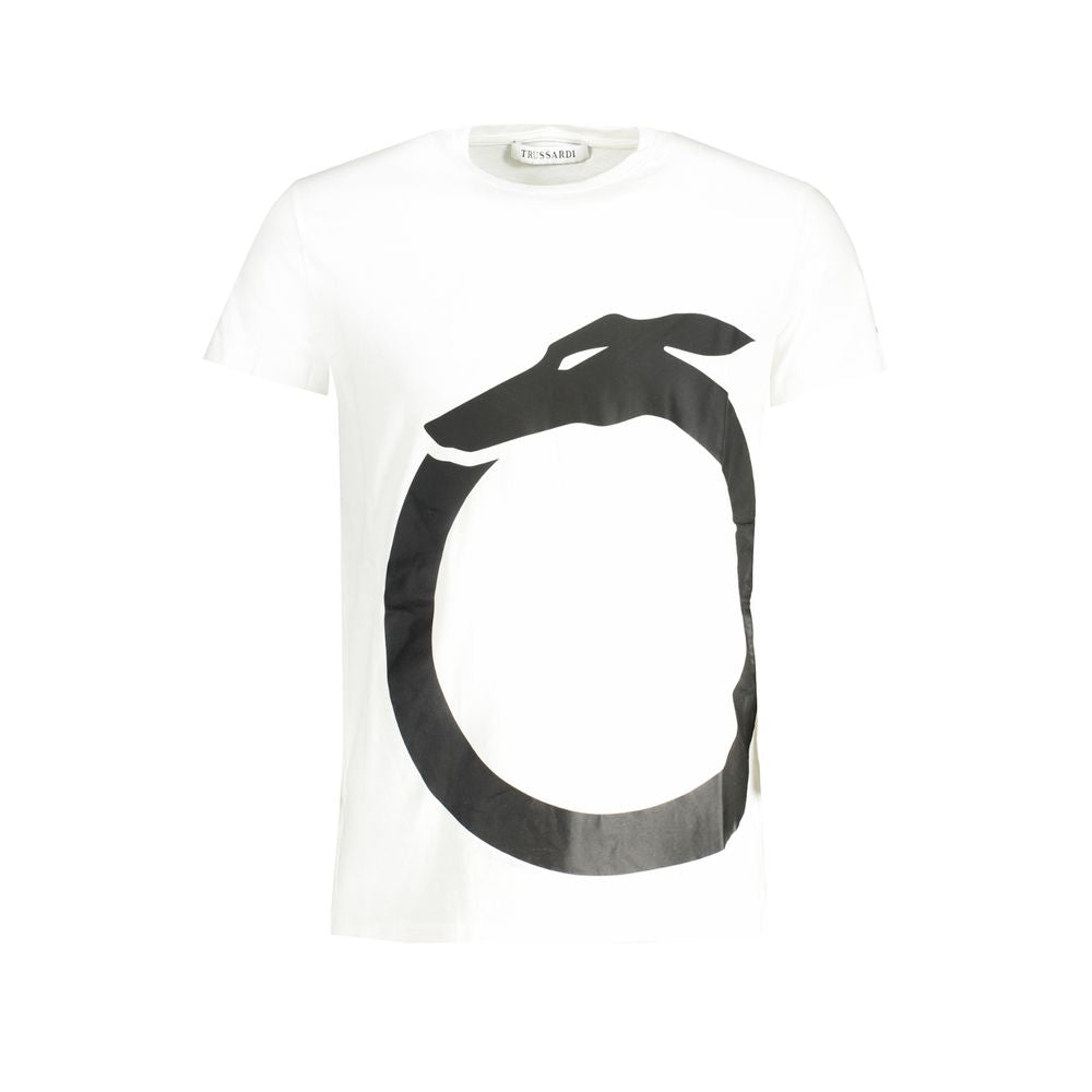 Trussardi white cotton T-shirt