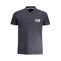 Cavalli Class Blu Cotton Herren Poloshirt