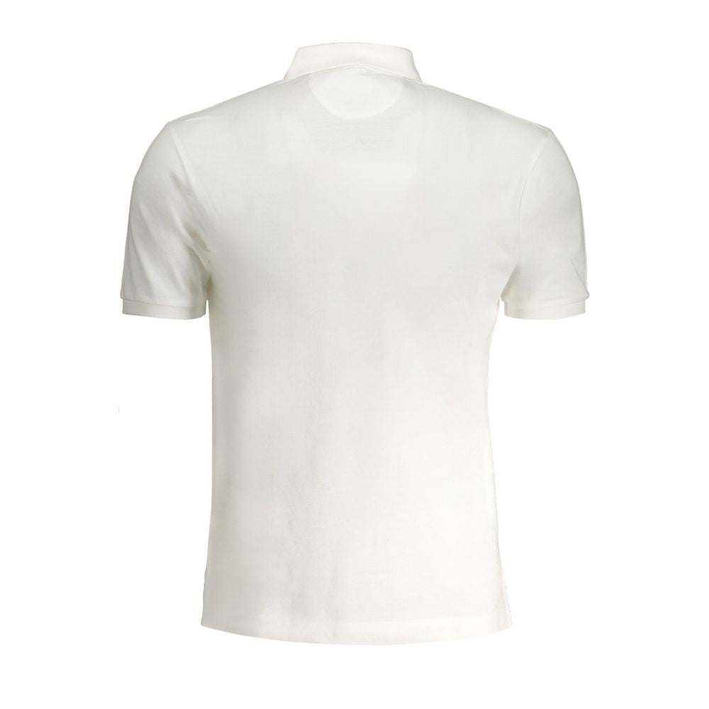 La Martina Weißes Poloshirt aus Baumwolle für Herren