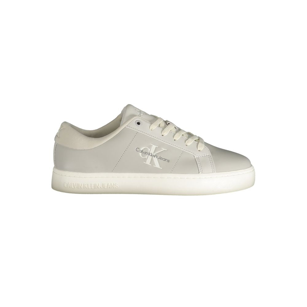 Calvin Klein Brown Leather Men's Sneakers