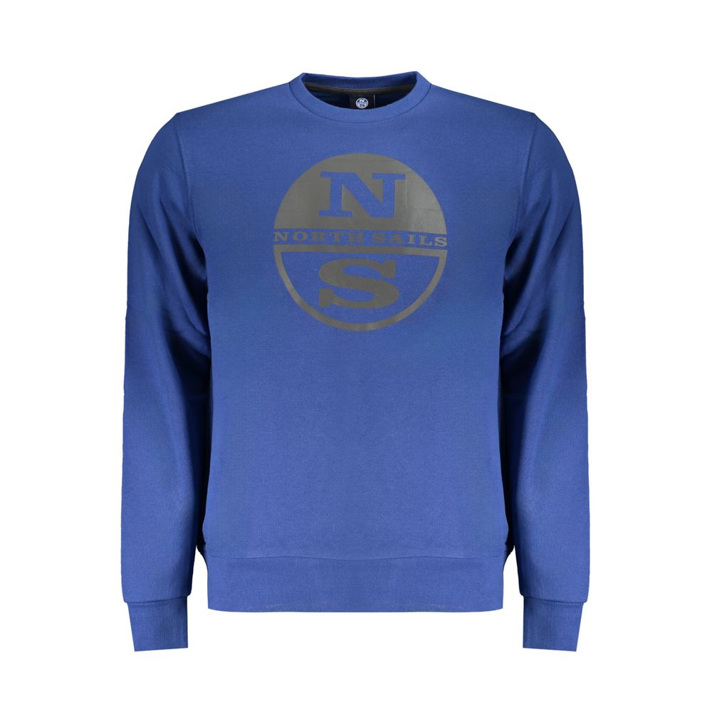North Sails Blauer Baumwollpullover für Herren