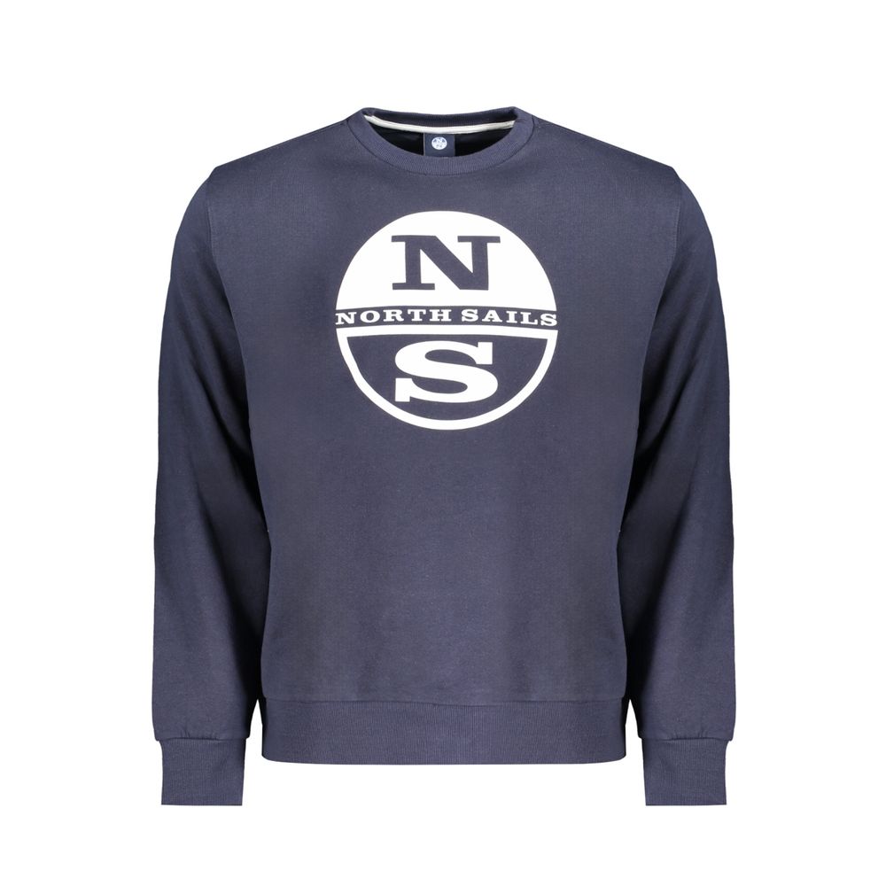 North Sails Blauer Baumwoll-Sweatshirt für Herren
