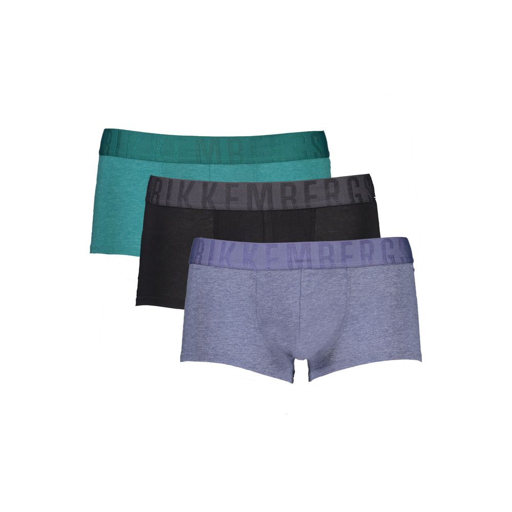Bikkembergs Green Polyester Men's Boxers