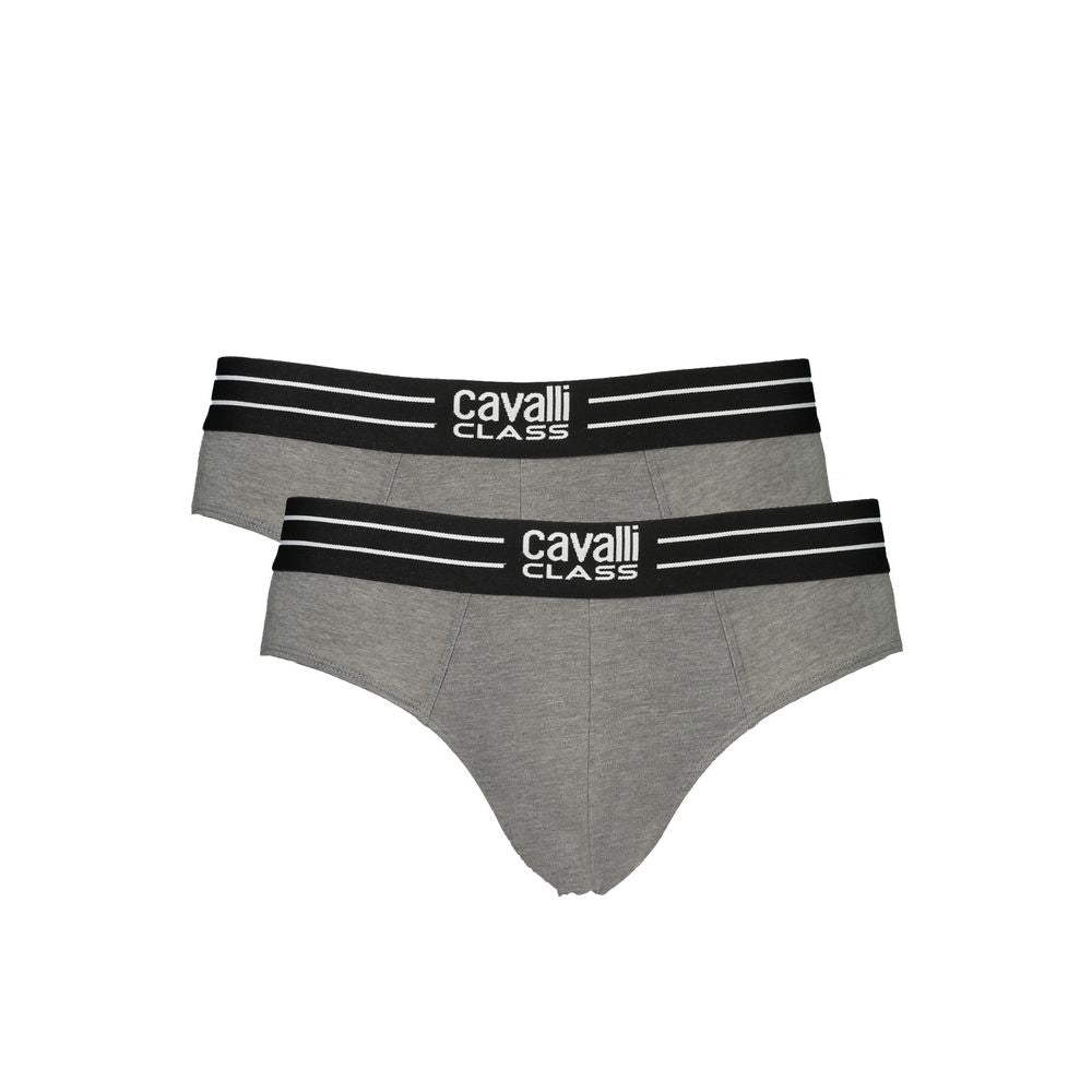 Cavalli Class Braun Baumwolle Männer Unterwäsche
