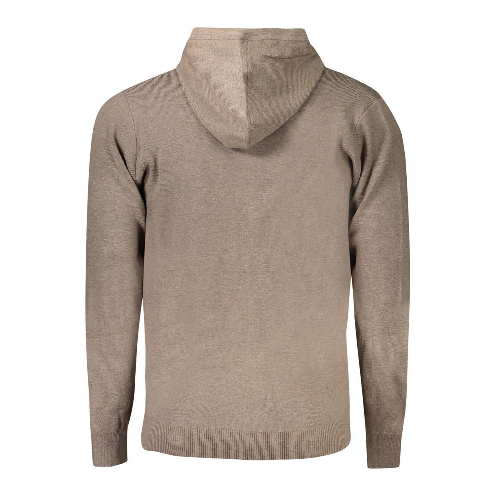 Norway 1963 Brown Polyamide Cardigan for Men