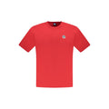 North Sails Rosso Baumwoll-T-Shirt für Herren