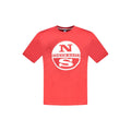 North Sails Cotton T-Shirt in Red