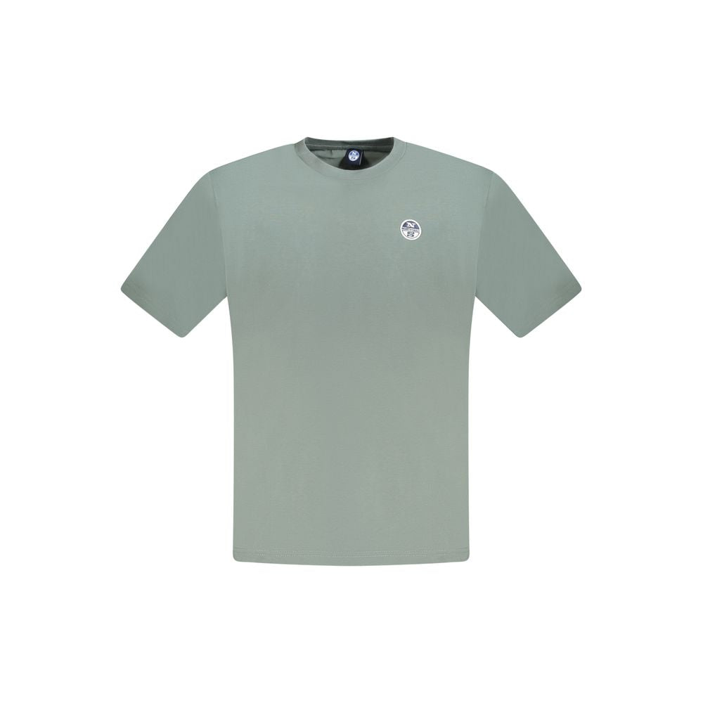 North Sails Verde Baumwoll-T-Shirt für Herren