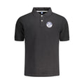 North Sails Cotton Polo Shirt in Black