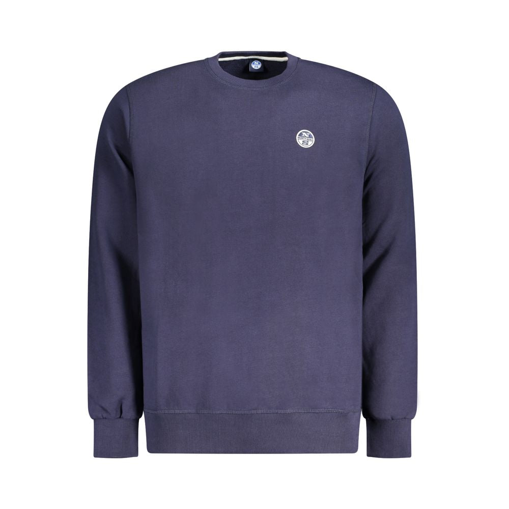 North Sails Cotton Sweatshirt in Blue