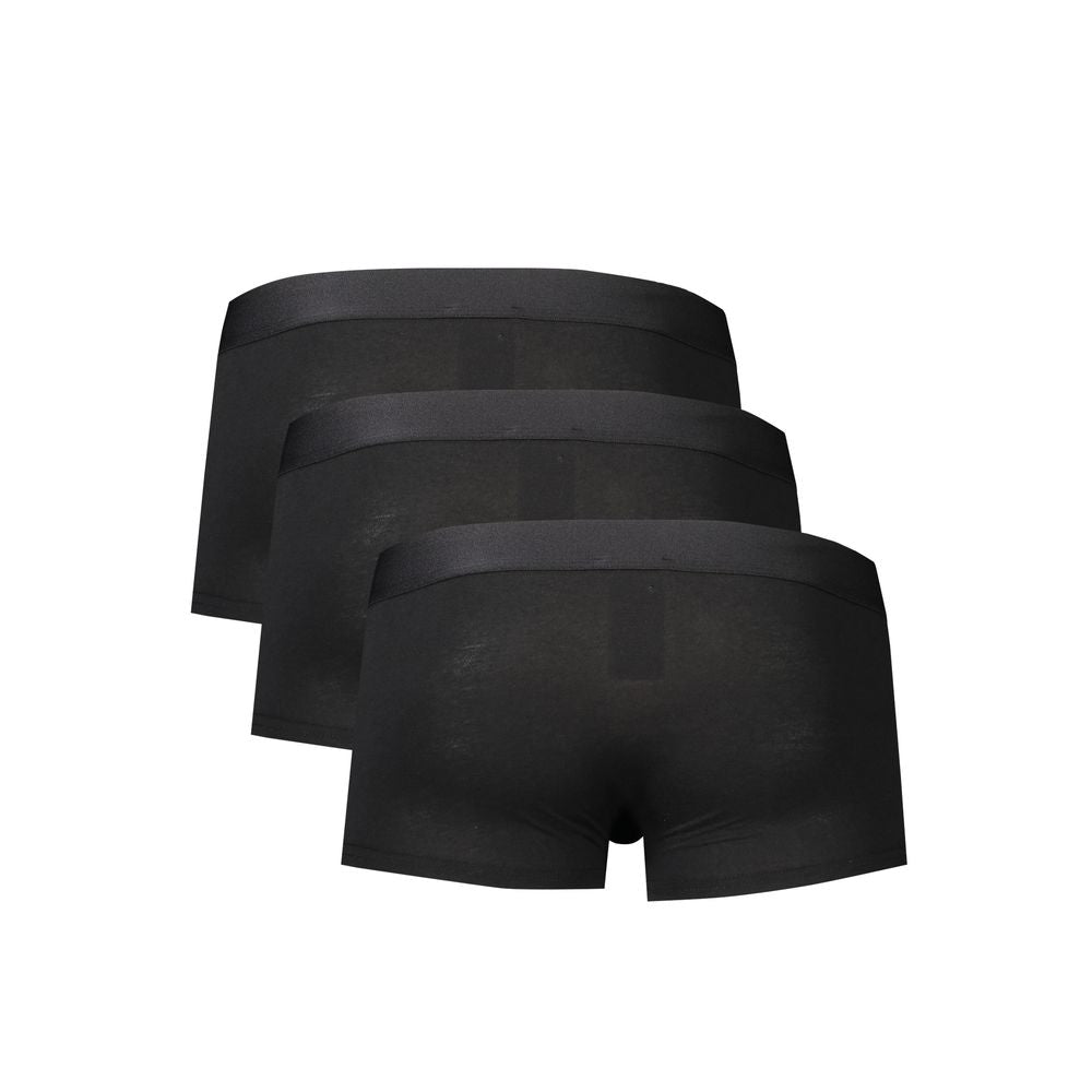 Bikkembergs Schwarze Baumwollunterwäsche