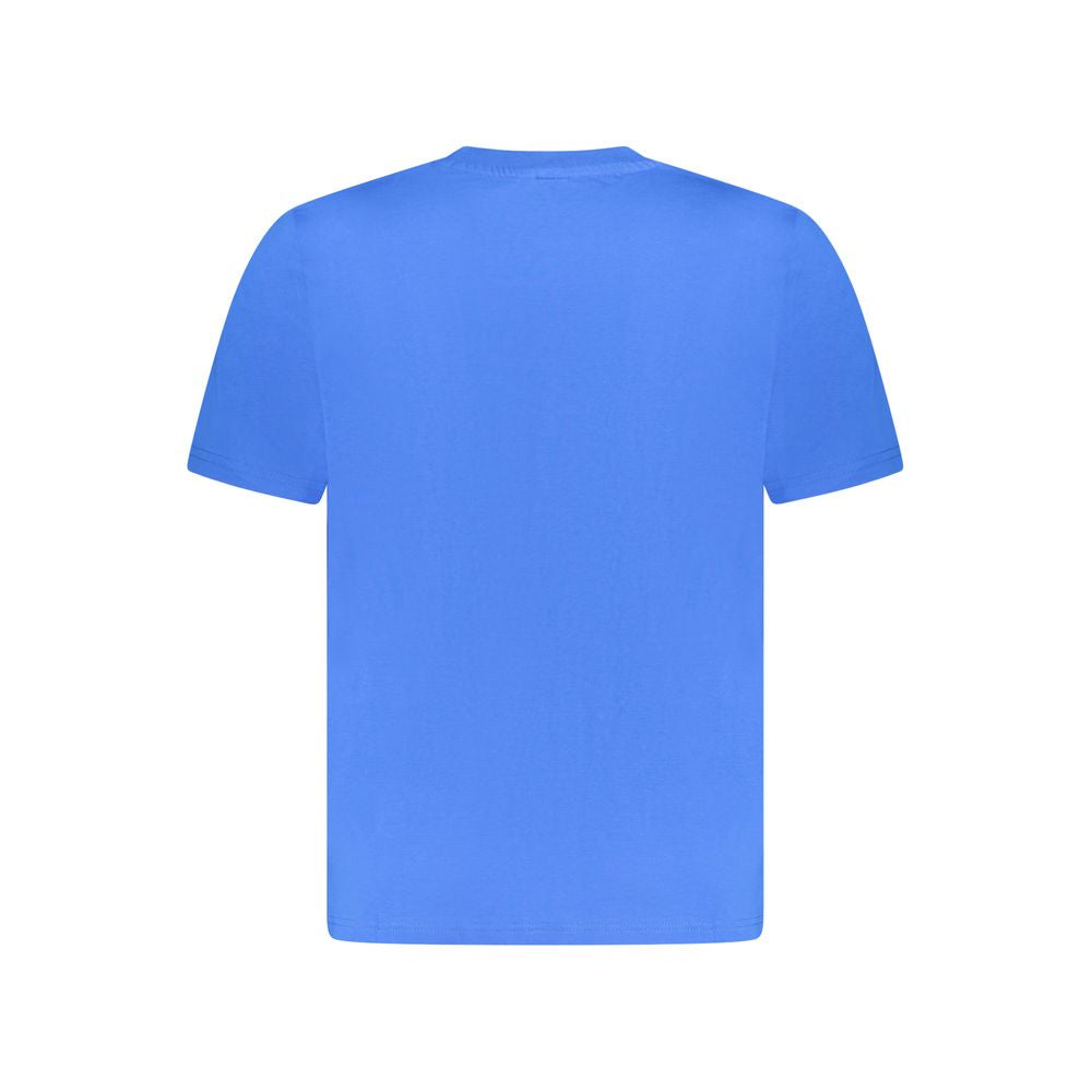 North Sails Blu Baumwoll-T-Shirt für Herren