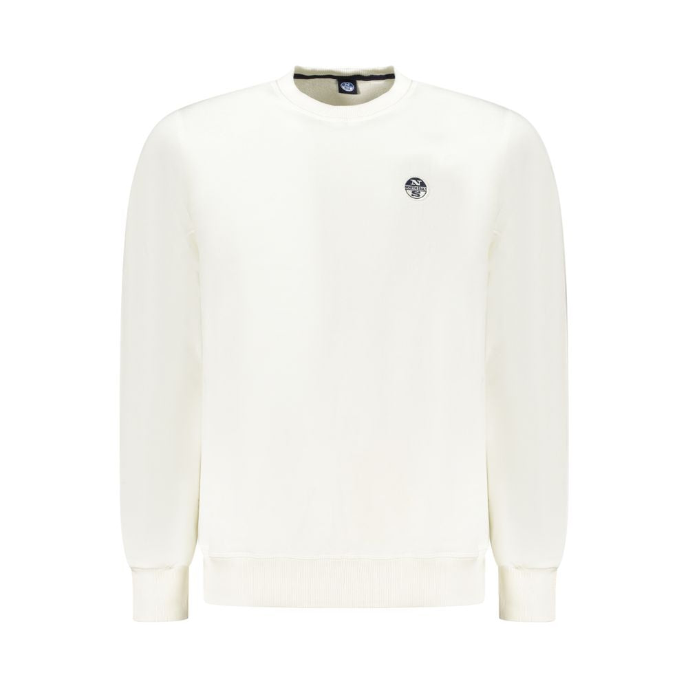 North Sails Cotton Sweatshirt in White