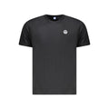 North Sails Schwarzes Baumwoll-T-Shirt für Herren