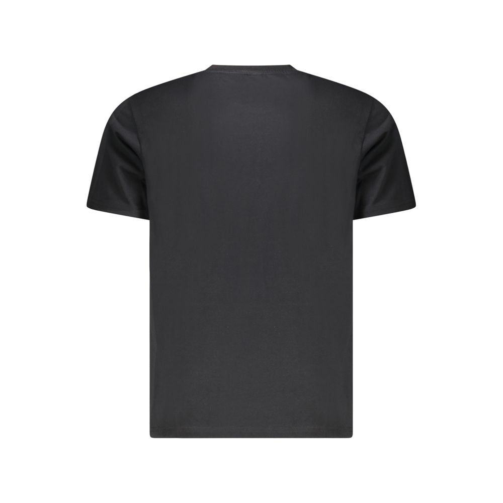 North Sails Schwarzes Baumwoll-T-Shirt für Herren