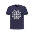 North Sails Blaues Baumwoll-T-Shirt für Herren