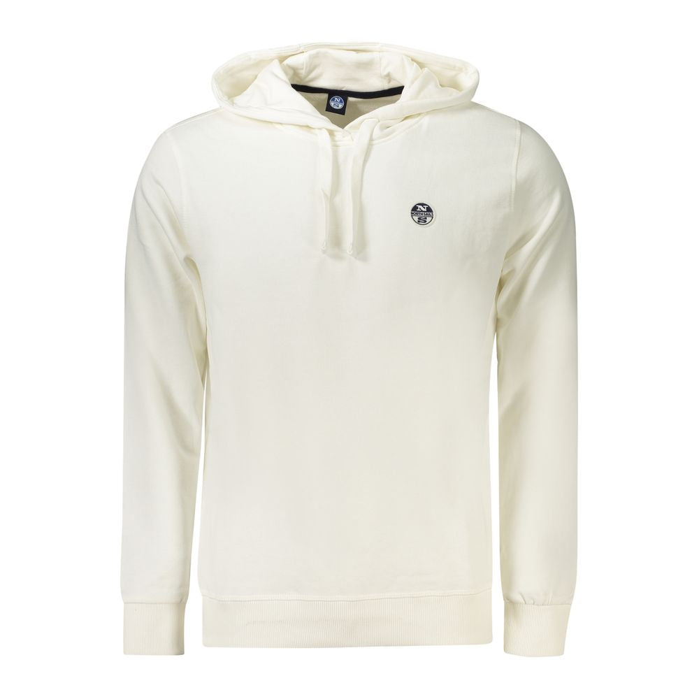 North Sails Weißes Baumwoll-Sweatshirt
