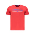 North Sails Rotes Baumwoll-T-Shirt für Herren