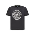 North Sails Schwarzes Baumwoll-T-Shirt für Herren