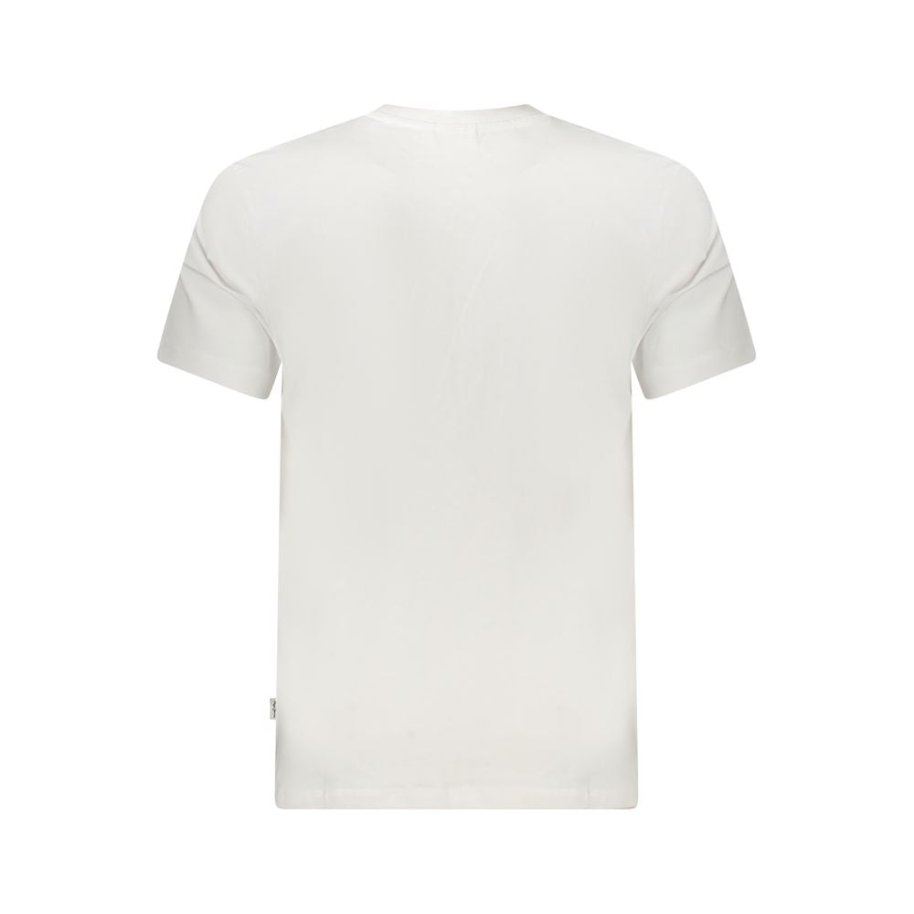 Pepe Jeans Weißes Herren-T-Shirt aus Baumwolle