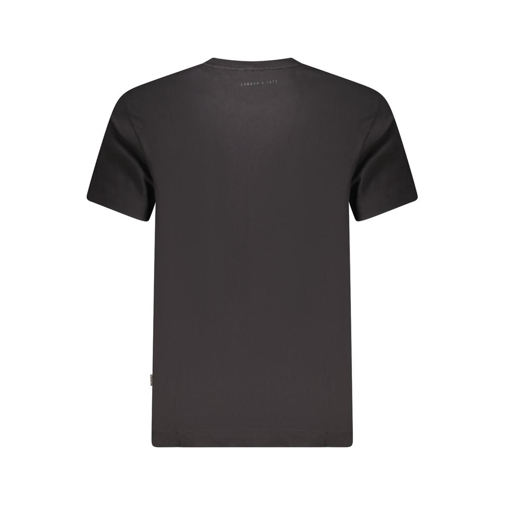 Pepe Jeans Schwarzes Baumwoll-T-Shirt