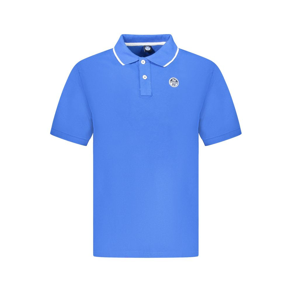 North Sails Blaues Baumwoll-Poloshirt für Herren