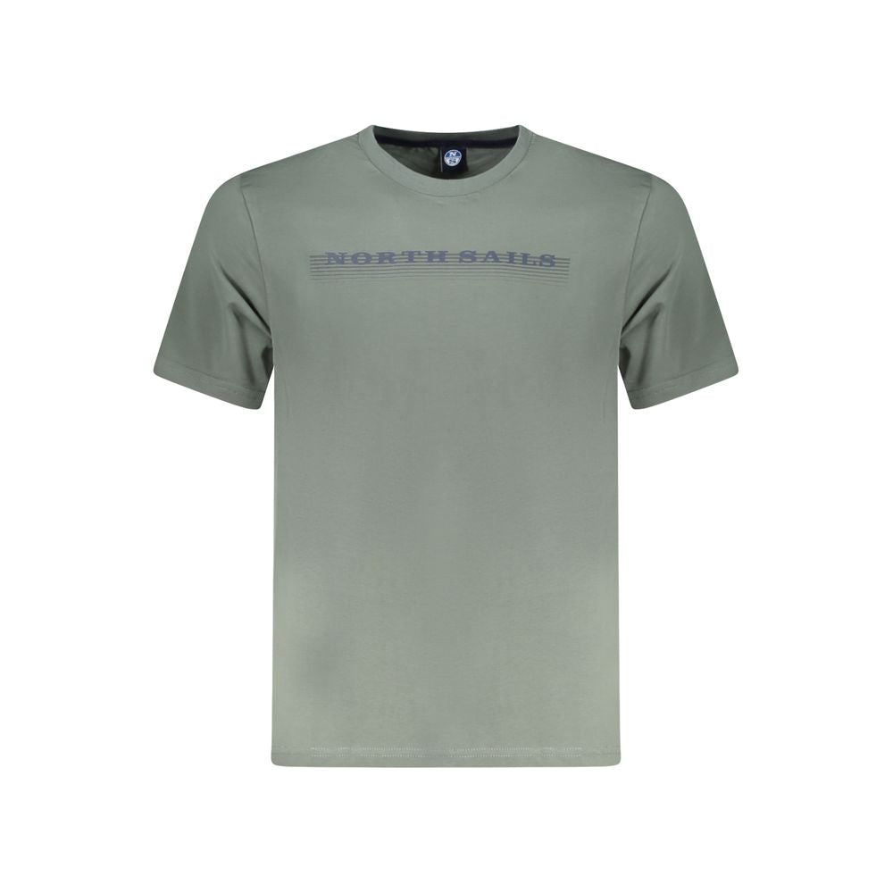 North Sails Verde Baumwoll-T-Shirt für Herren