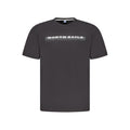 North Sails Schwarzes Baumwoll-T-Shirt für Herren