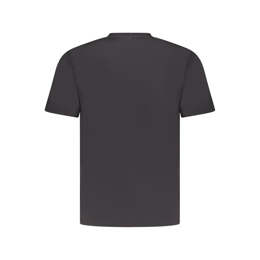 North Sails Schwarzes Baumwoll-T-Shirt für Herren
