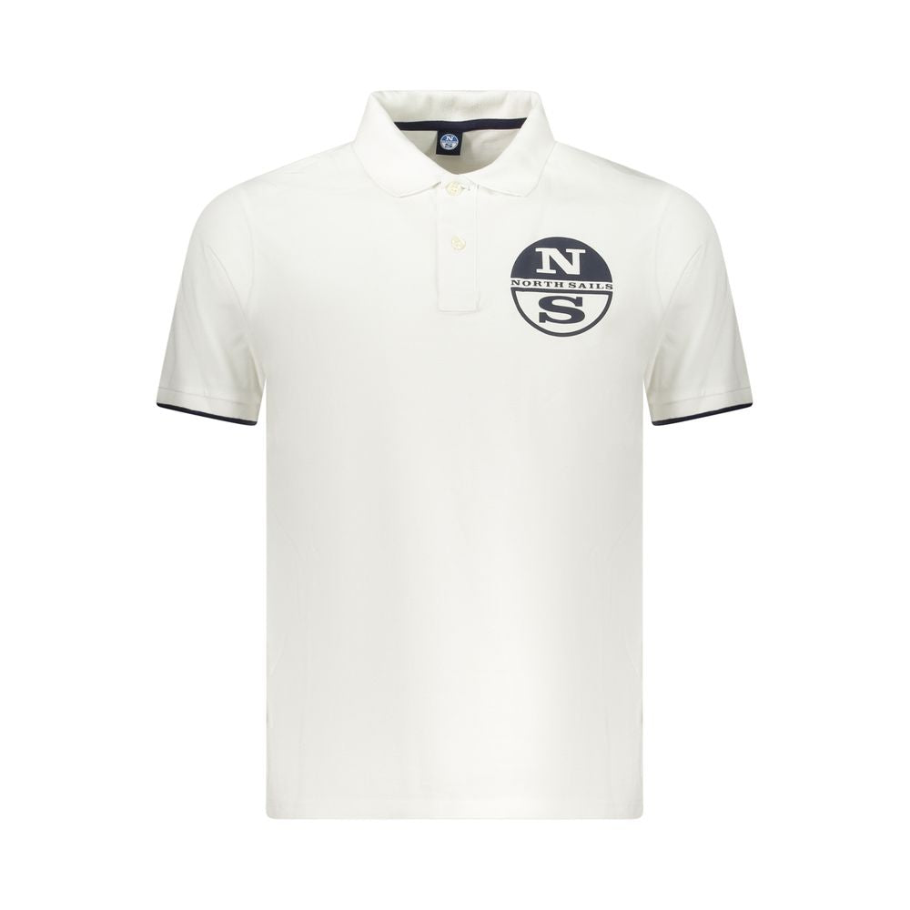 North Sails Cotton Polo Shirt in White