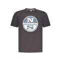 North Sails Black Cotton T-Shirt