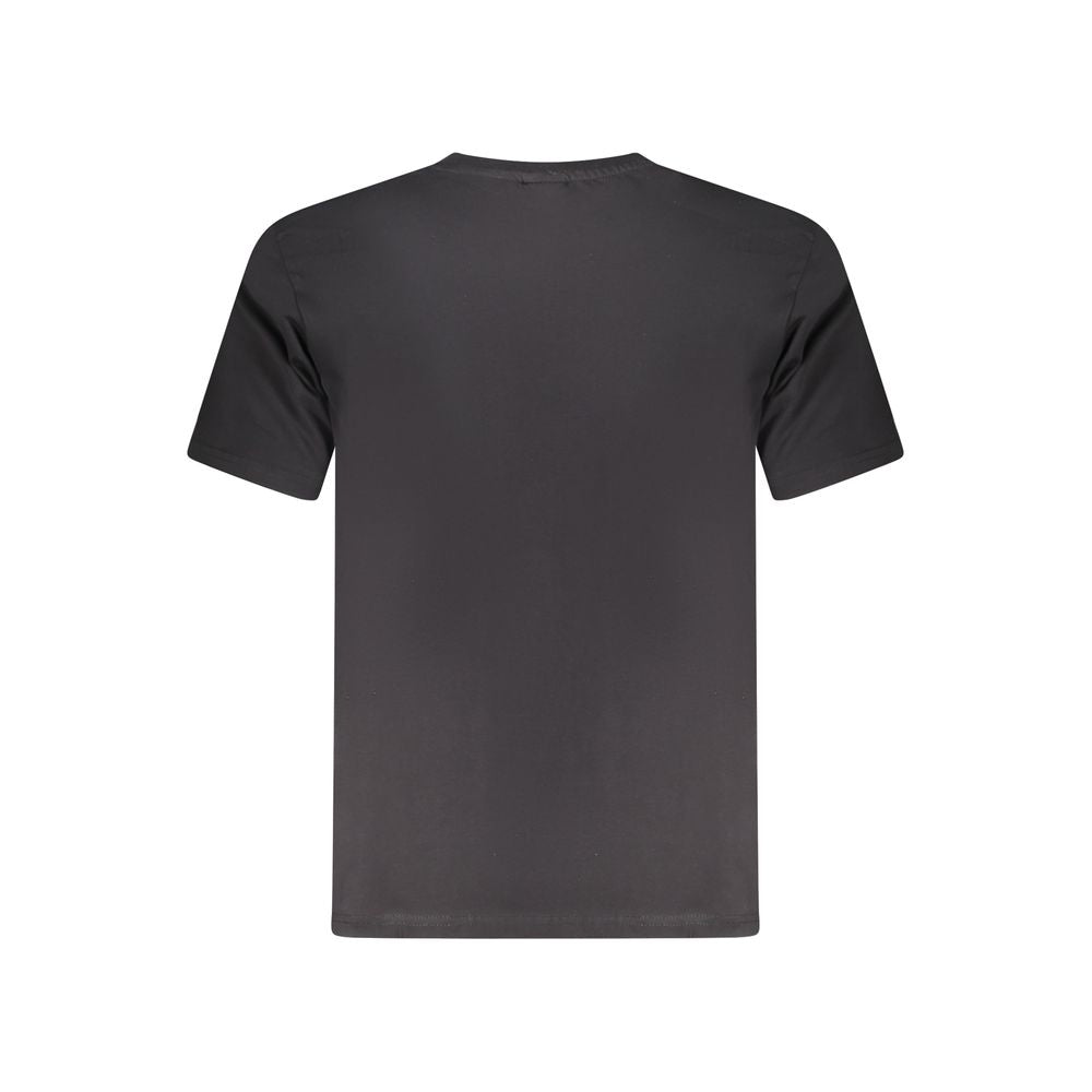 North Sails Schwarzes Baumwoll-T-Shirt für Herren