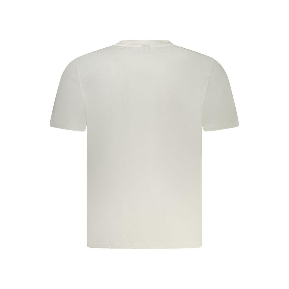 North Sails Bianco Baumwoll-T-Shirt für Herren