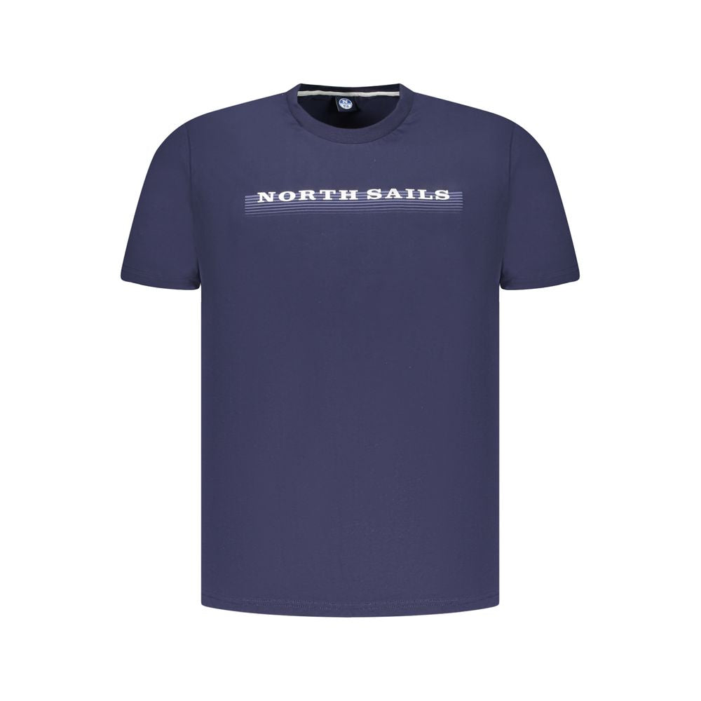 North Sails Cotton T-Shirt in Blue