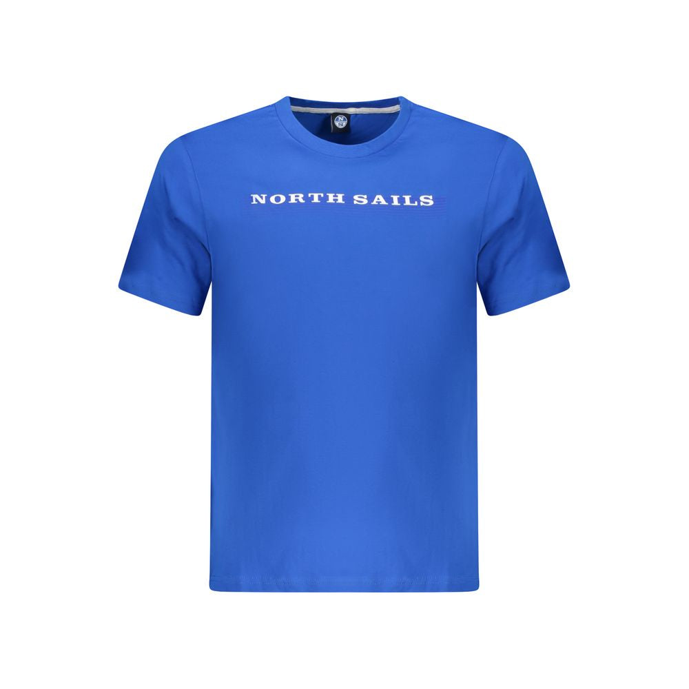 North Sails Cotton T-Shirt in Blue