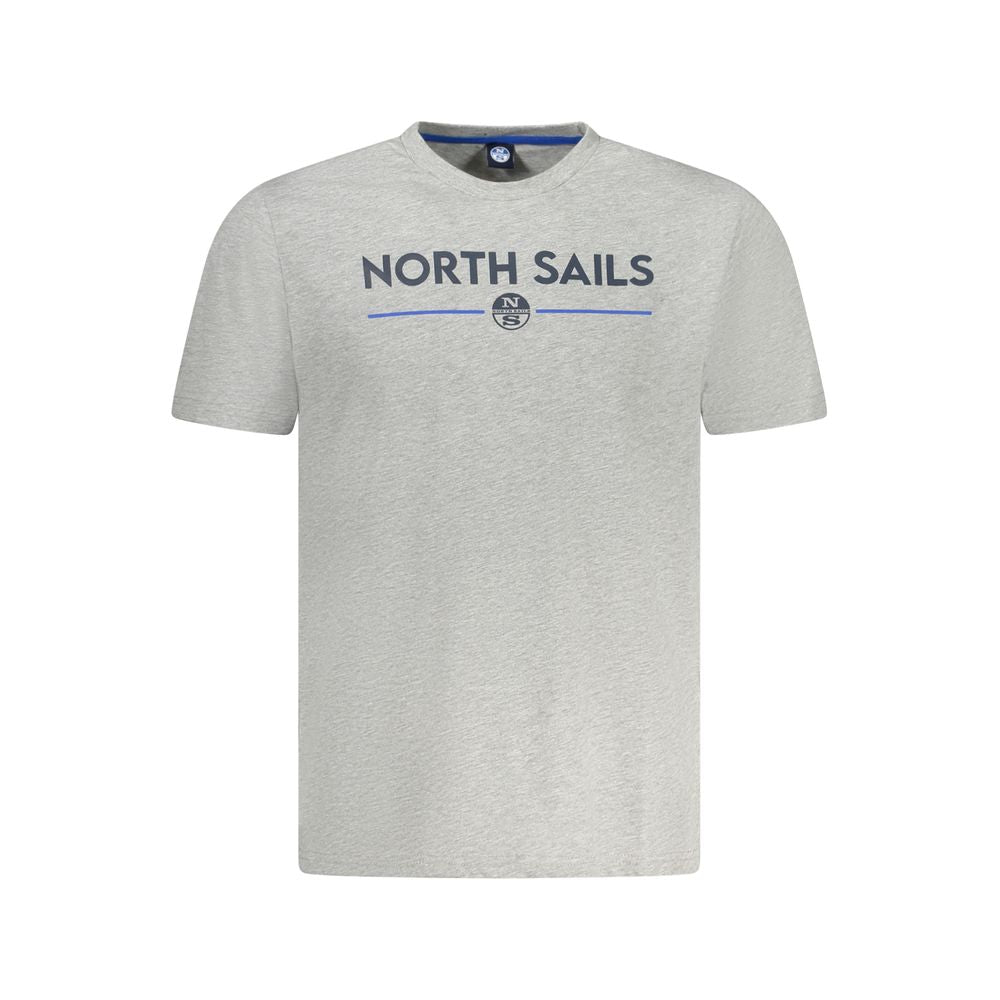 North Sails Grey Cotton T-Shirt