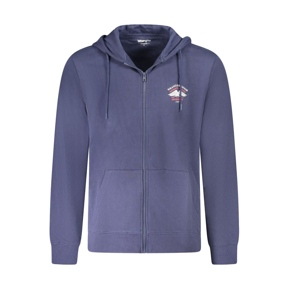 Wrangler Baumwoll-Sweatshirt in Blau