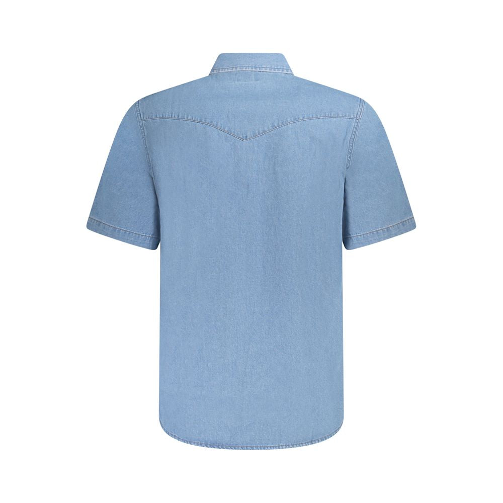 Wrangler Cotton Shirt in Blue