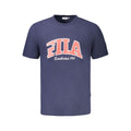 Fila Baumwoll-T-Shirt in Blau
