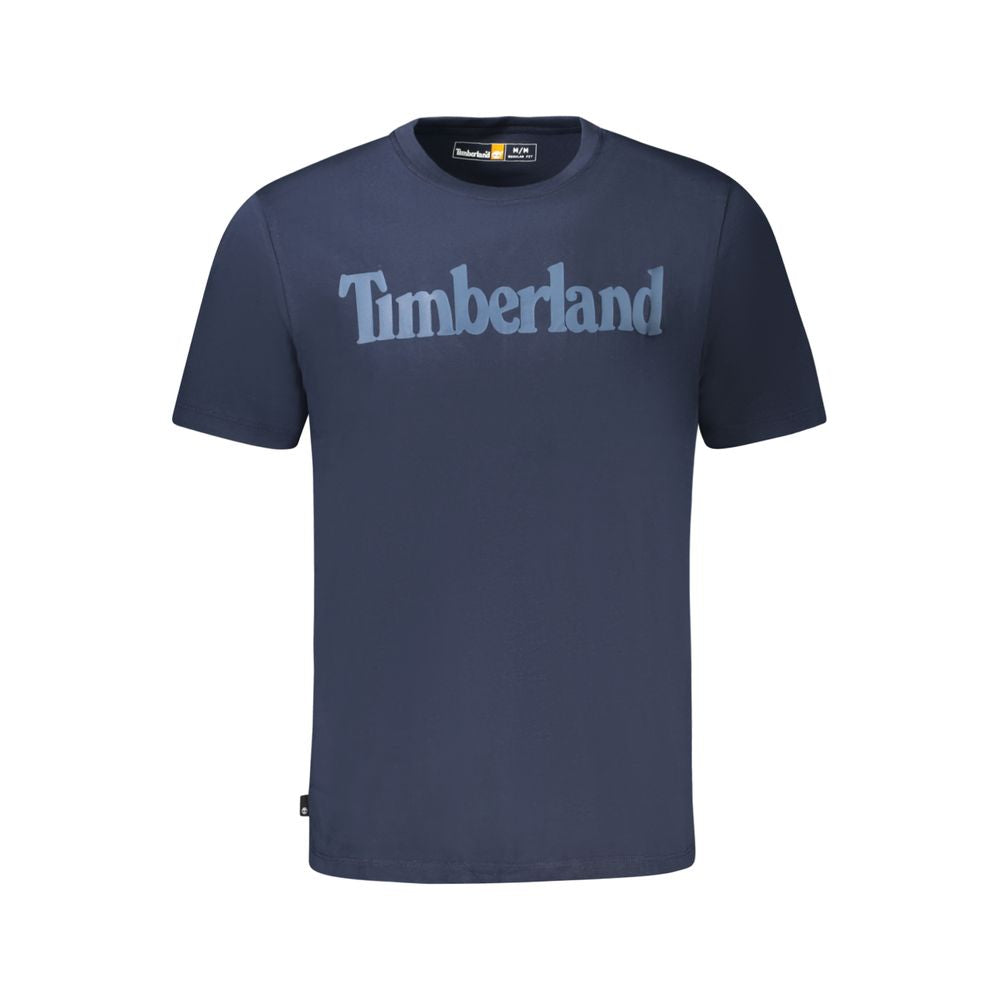 Timberland Blu Bio-Baumwoll-T-Shirt für Herren