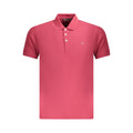 Napapijri Rotes Herren-Poloshirt aus Baumwolle
