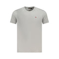 Napapijri Grigio Baumwoll-T-Shirt für Herren