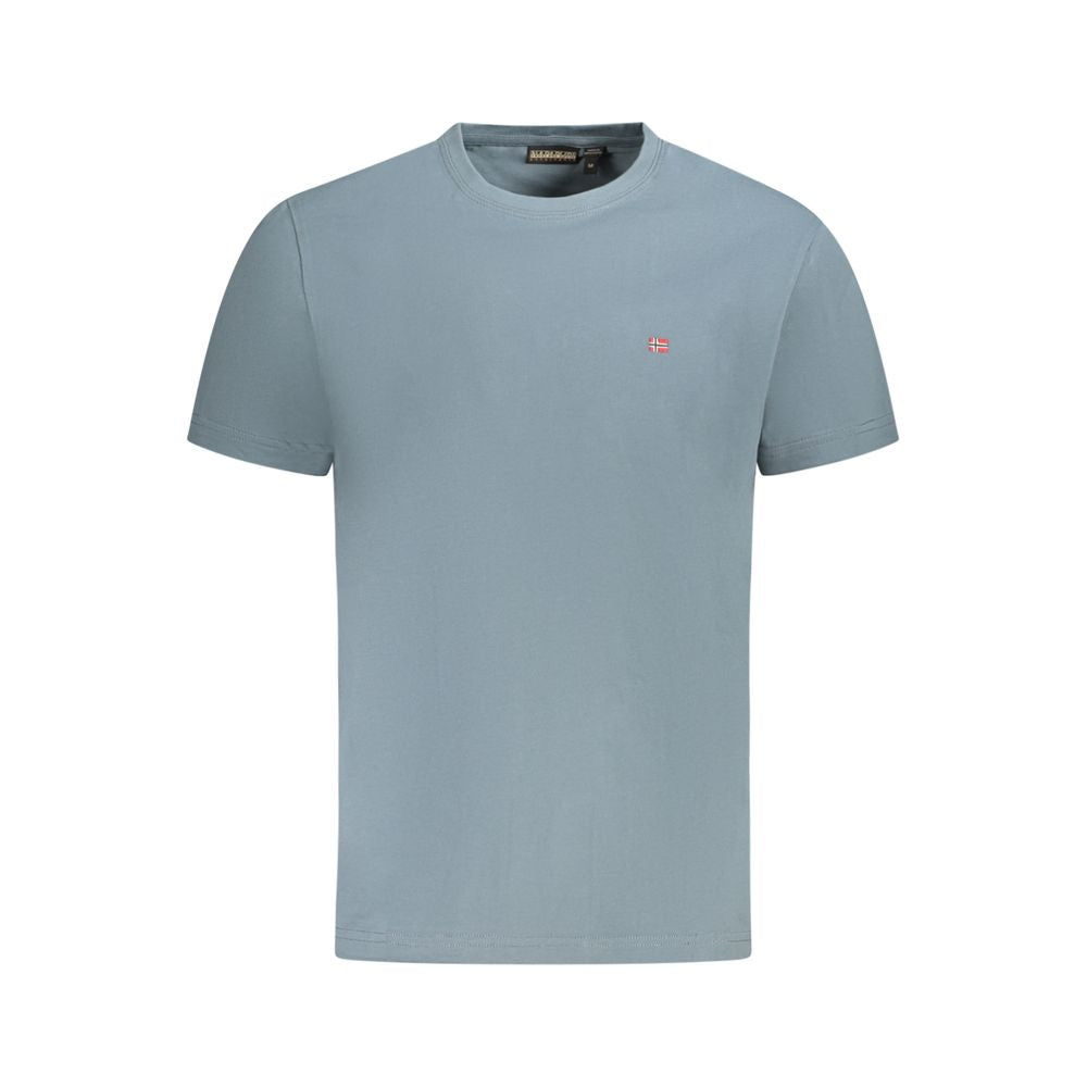 Napapijri Grey Cotton T-Shirt