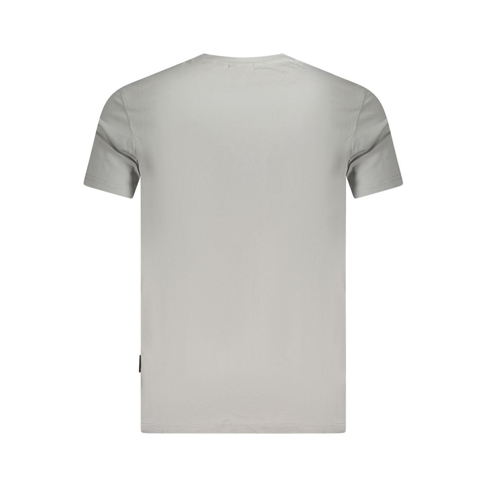 Napapijri Grigio Baumwoll-T-Shirt für Herren