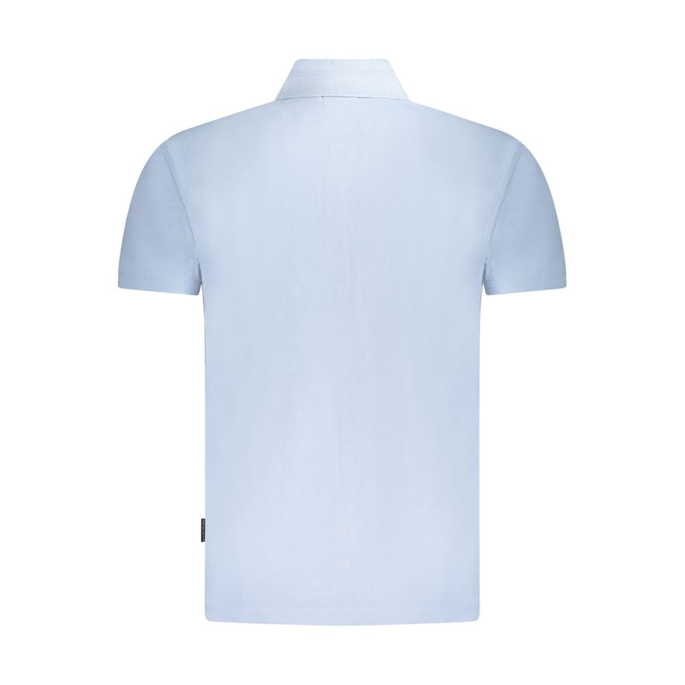 Napapijri Cotton Polo Shirt in Blue
