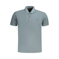 Napapijri Grigio Baumwoll-Herrenpoloshirt