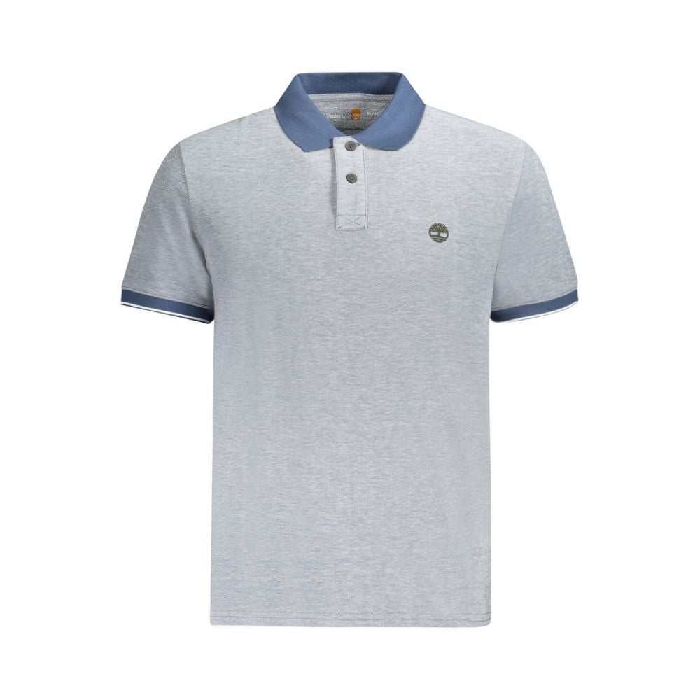 Timberland Blaues Baumwoll-Poloshirt für Herren