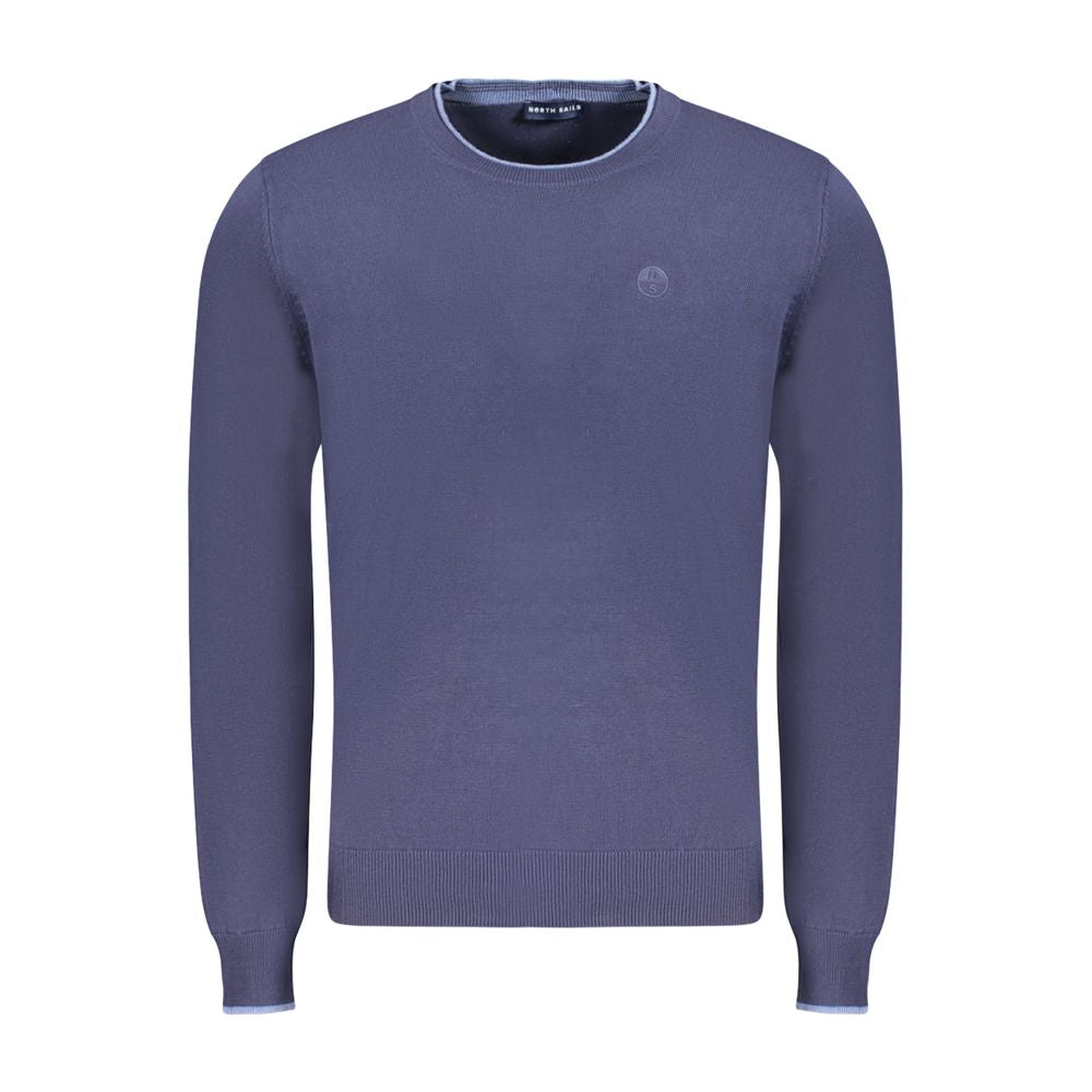North Sails Blauer Baumwollpullover für Herren