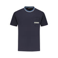 Napapijri Blu Baumwoll-T-Shirt für Herren